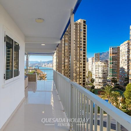 La Perla Benidorm Apartment Seaview & Pool Levante Beach Bagian luar foto