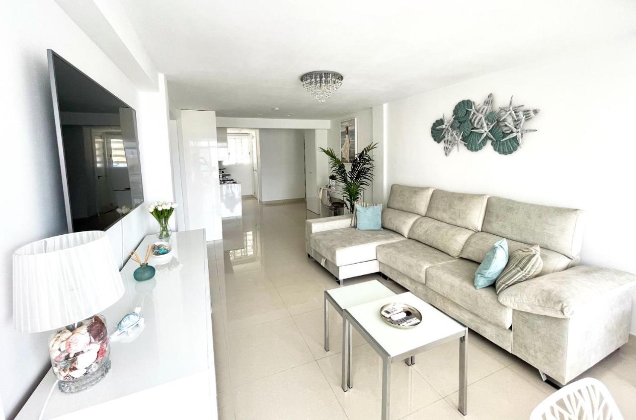 La Perla Benidorm Apartment Seaview & Pool Levante Beach Bagian luar foto