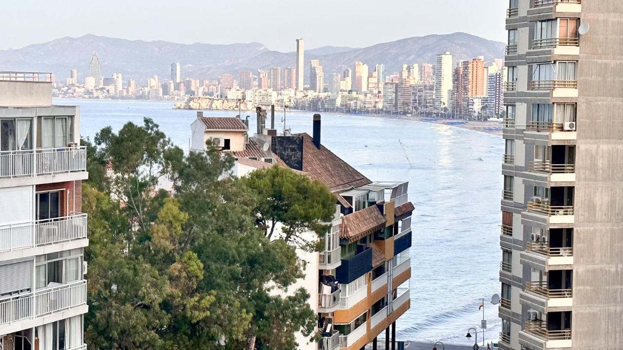 La Perla Benidorm Apartment Seaview & Pool Levante Beach Bagian luar foto