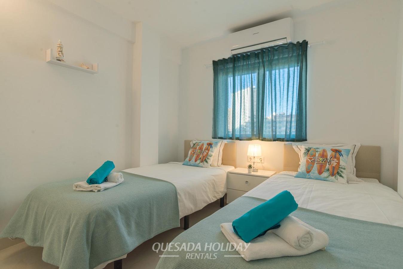 La Perla Benidorm Apartment Seaview & Pool Levante Beach Bagian luar foto