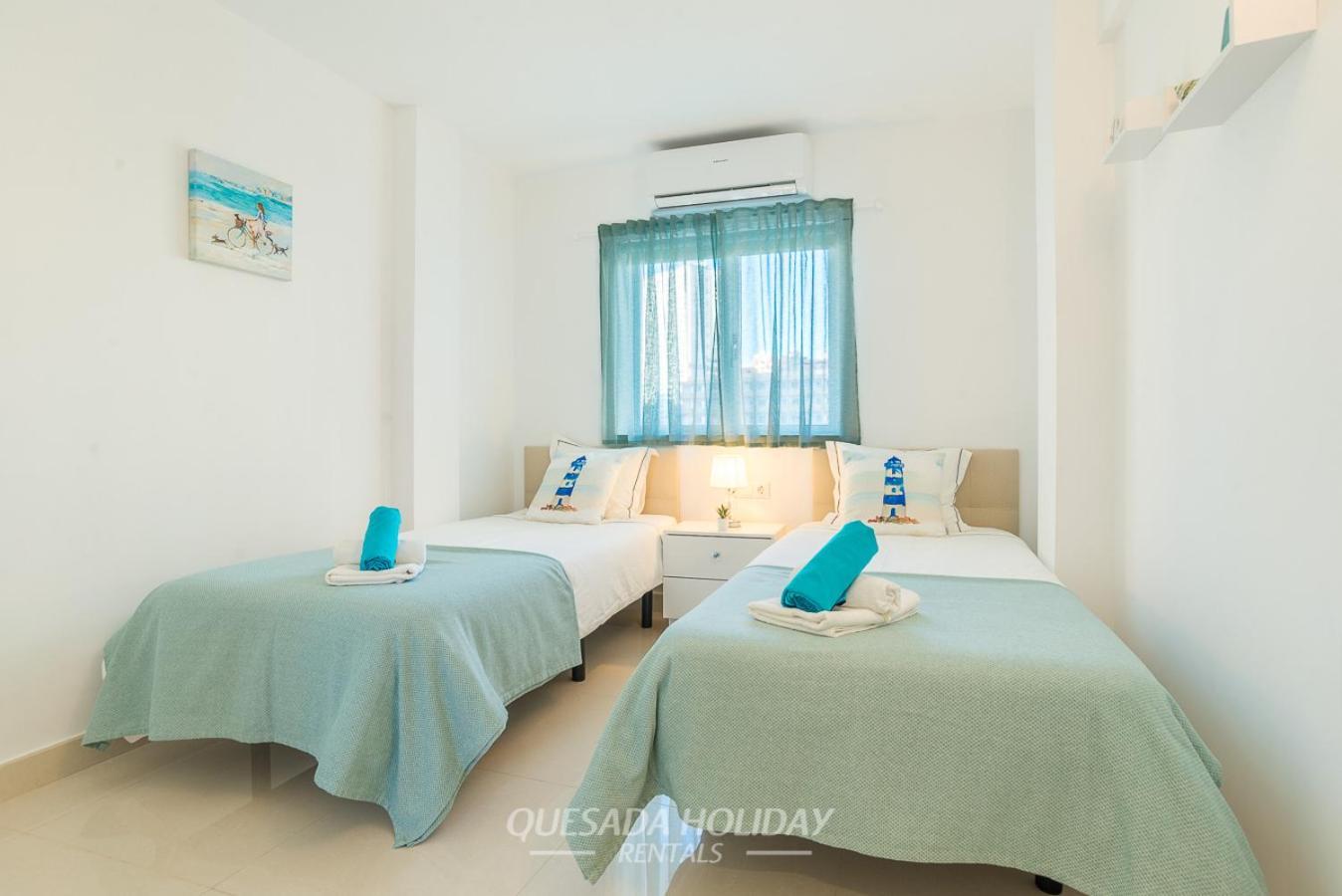 La Perla Benidorm Apartment Seaview & Pool Levante Beach Bagian luar foto