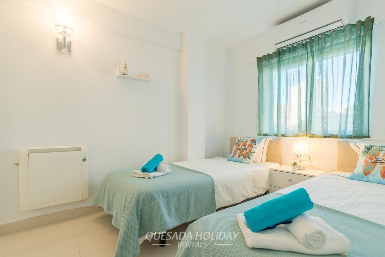La Perla Benidorm Apartment Seaview & Pool Levante Beach Bagian luar foto