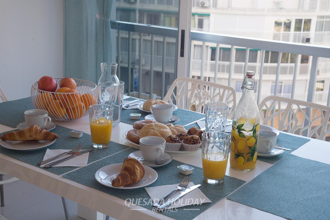 La Perla Benidorm Apartment Seaview & Pool Levante Beach Bagian luar foto